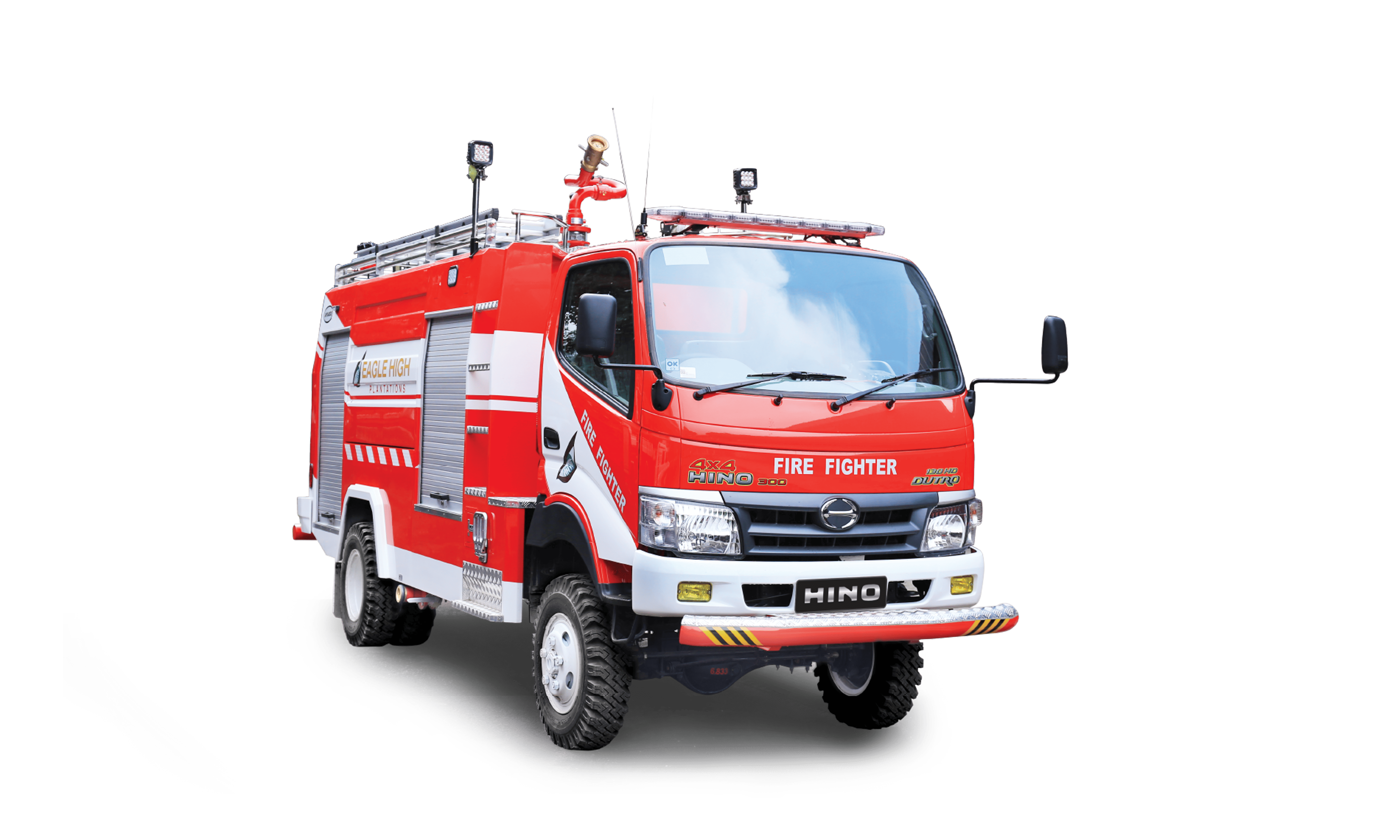 Hino Special Modification Project Fire Fighter
