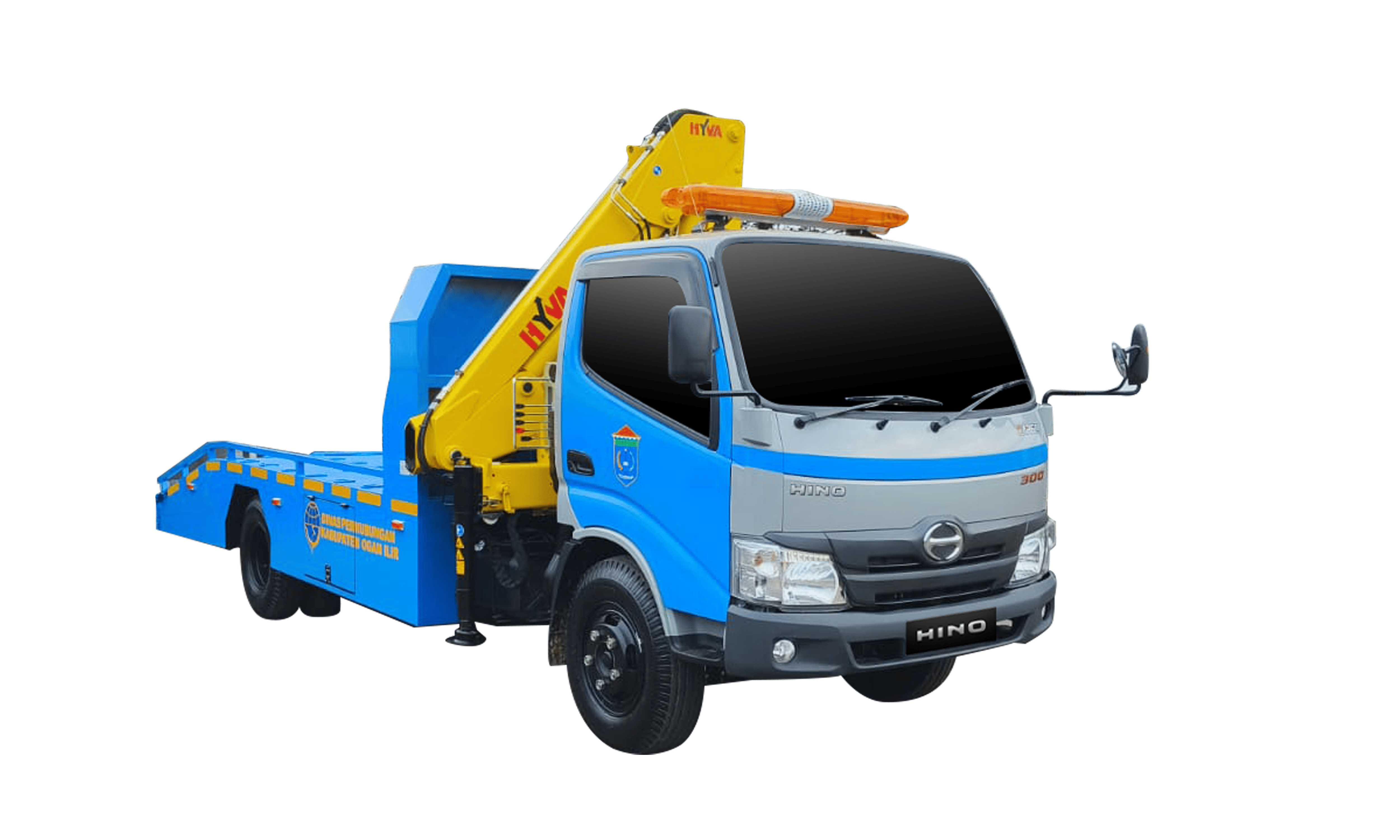 Hino 300 Series Towing Crane
