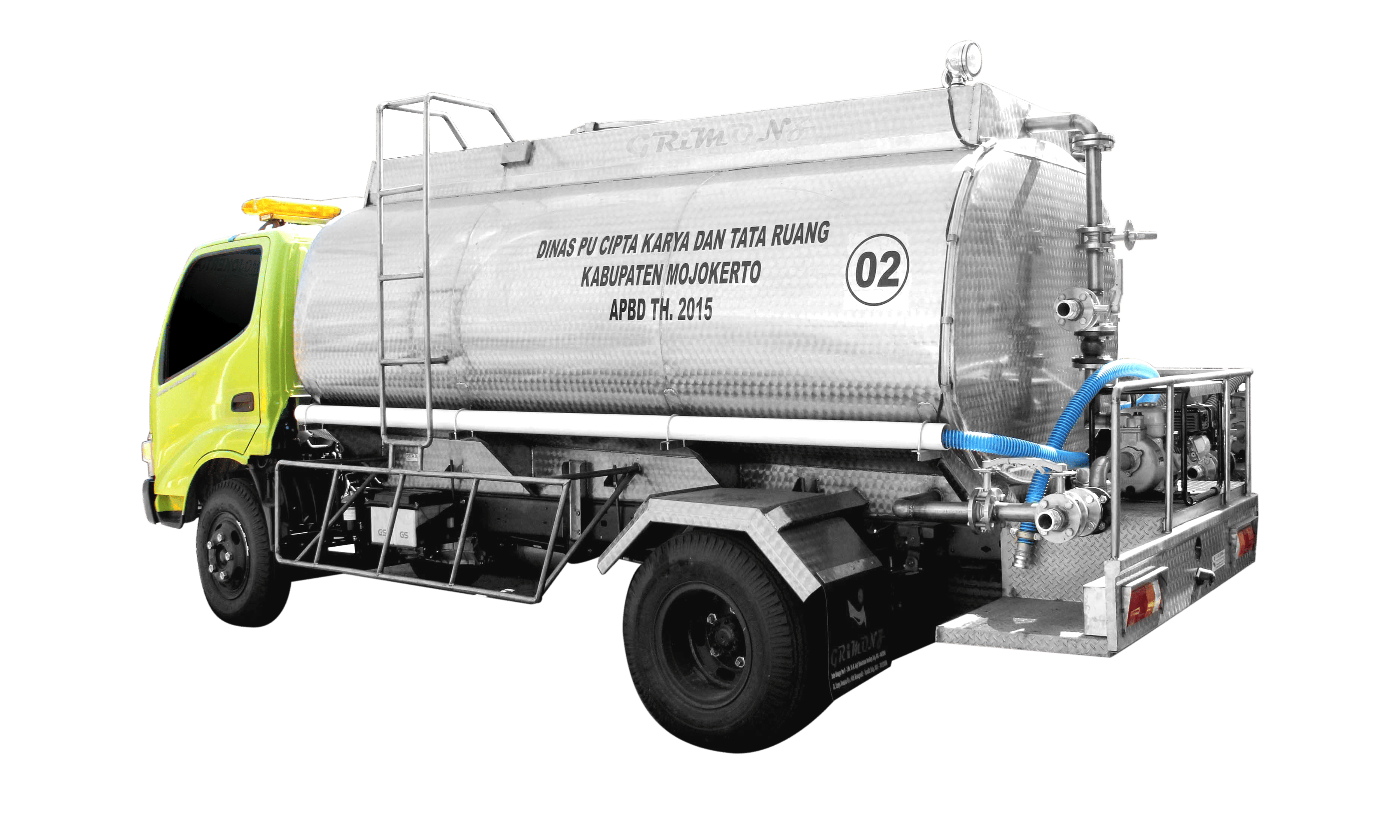 Hino 300 Series Vacuum Tank