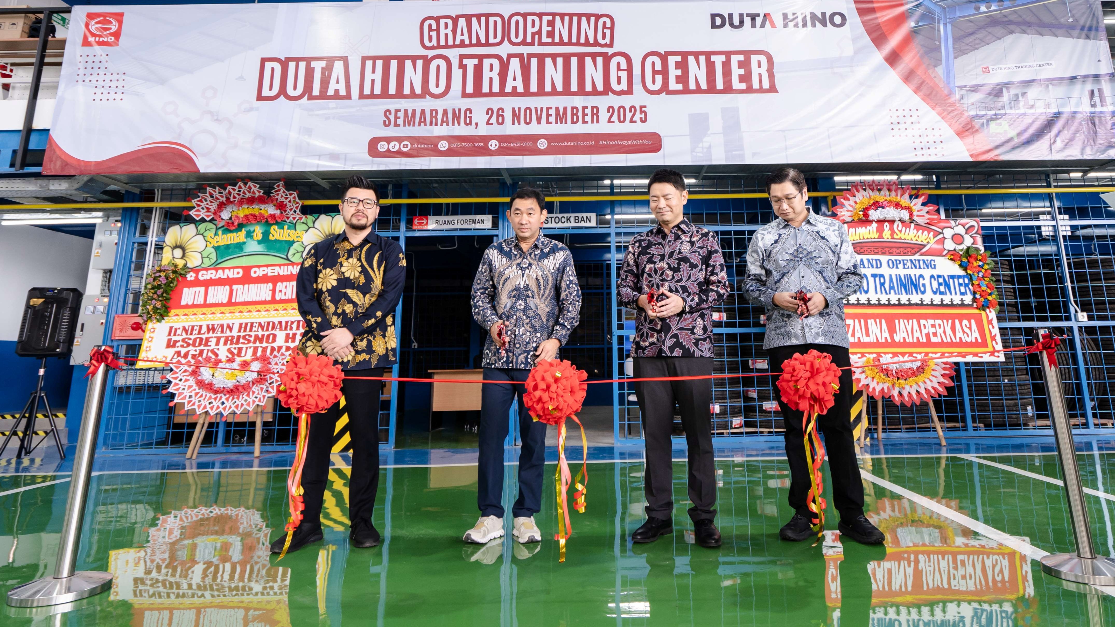 Hino Resmikan Training Center untuk Tingkatkan Kompetensi SDM dan Pelayanan Kepada Pelanggan di Jawa Tengah